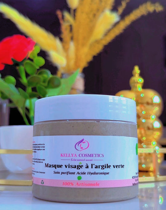 Masque Visage Argile Verte