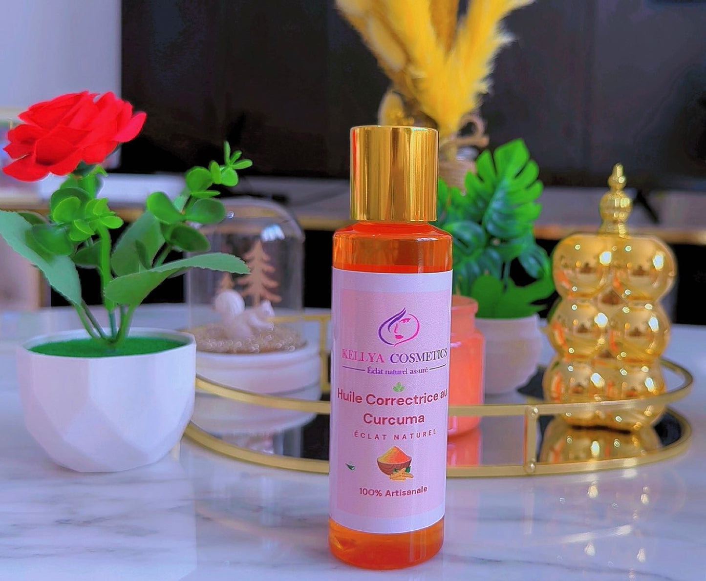 Huile Correctrice au Curcuma