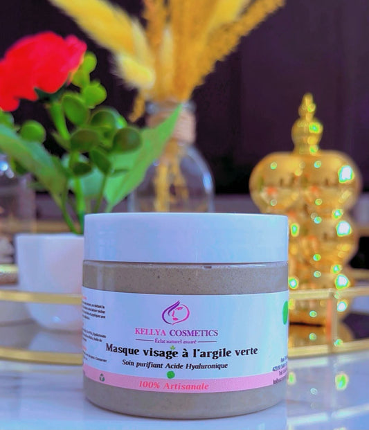 Masque Visage Argile Verte